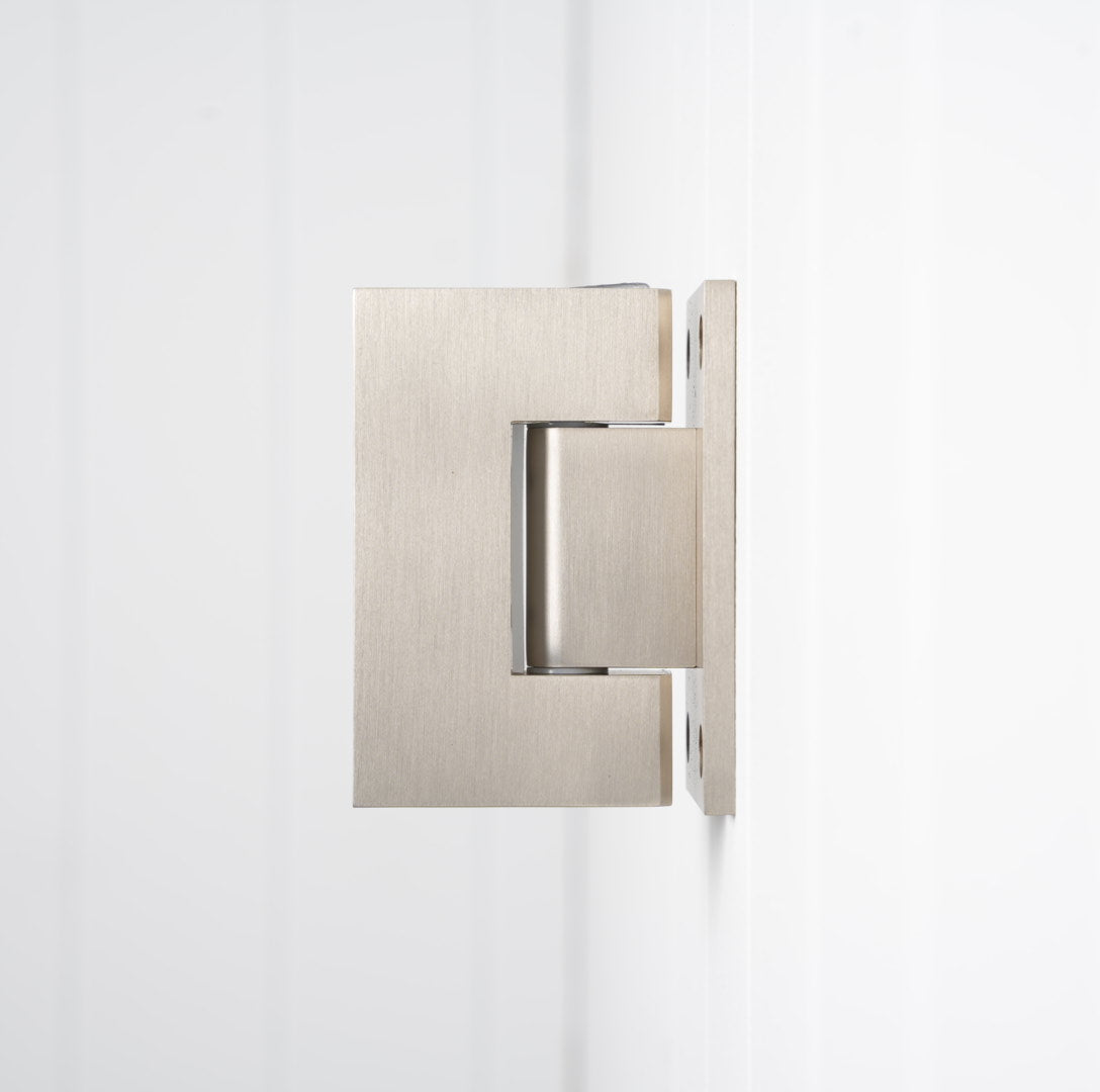 Rennes Shower Hinge Glass to Wall Brushed Nickel
