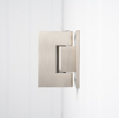 Rennes Shower Hinge Glass to Wall Brushed Nickel