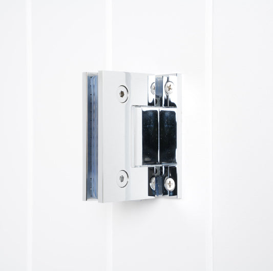 Geneva Shower Hinge Glass to Glass in Chrome