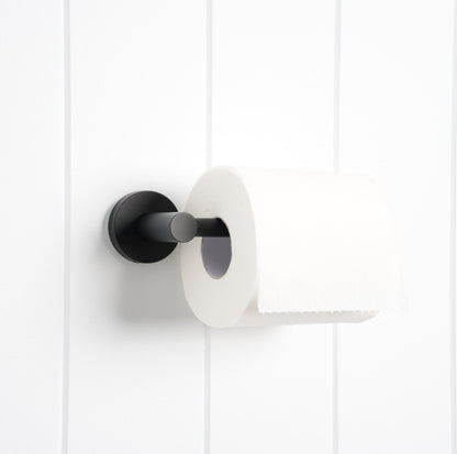 Lille Toilet Roll Holder - Brushed Gun Metal