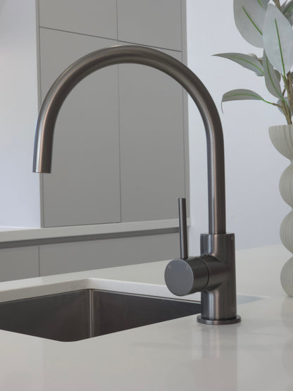Como Kitchen Mixer Tap - Gunmetal