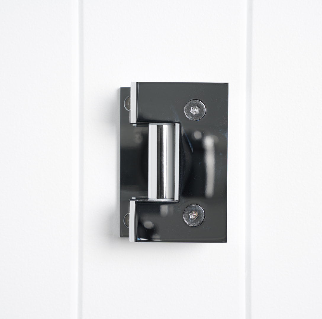 Geneva Shower Hinge Glass to Glass in Chrome