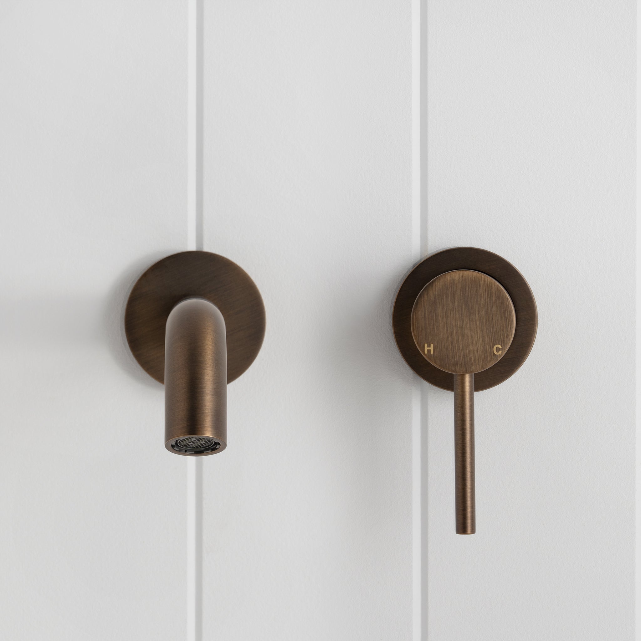 Antique brass